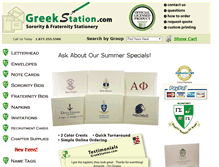 Tablet Screenshot of greekstation.com